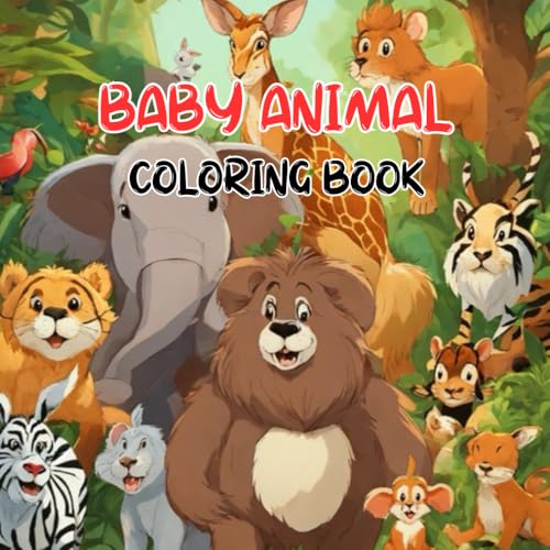 Baby Animal Colouring Book von Independently published