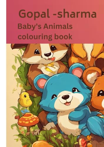 Baby Animal coloring Book for children