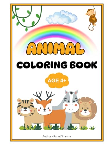 Animal Coloring Books for Kids (Age 4+) von Independently published