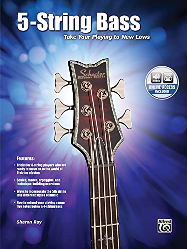 5-String Bass: Taking Your Playing to New Lows (National Guitar Workshop) von Alfred Music