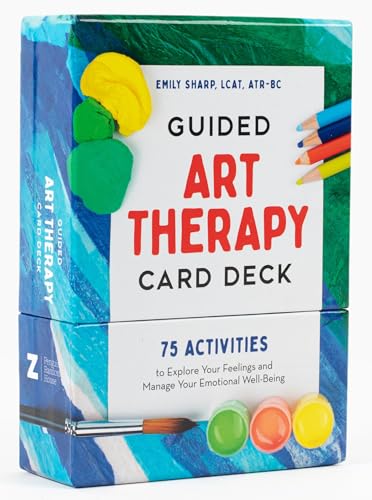 Guided Art Therapy Card Deck: 75 Activities to Explore Your Feelings and Manage Your Emotional Well-Being von Zeitgeist