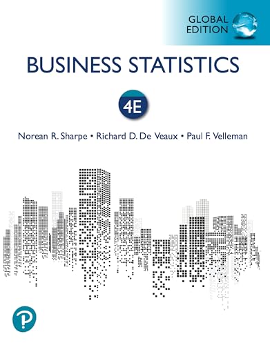 Business Statistics, Global Edition