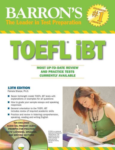 Barron's TOEFL iBT with Audio Compact Discs (Barron's: The Leader in Test Preparation)