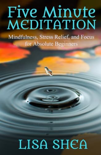 Five Minute Meditation: Mindfulness, Stress Relief, and Focus for Absolute Beginners (Nurturing Calm, Health, and Happiness through Yoga and Meditation, Band 6) von Independently published