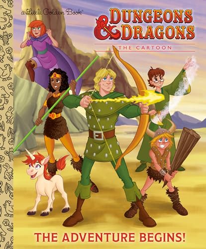 The Adventure Begins! (Dungeons & Dragons) (Little Golden Book)