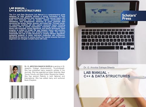 LAB MANUAL - C++ & DATA STRUCTURES: DE von Scholars' Press