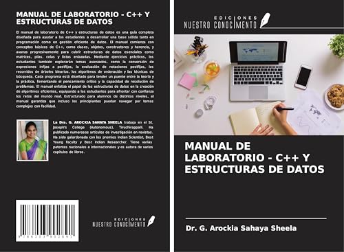 MANUAL DE LABORATORIO - C++ Y ESTRUCTURAS DE DATOS von Ediciones Nuestro Conocimiento
