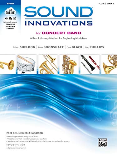 Sound Innovations for Concert Band, Bk 1: A Revolutionary Method for Beginning Musicians (Flute), Book & Online Media [With CD (Audio) and DVD]