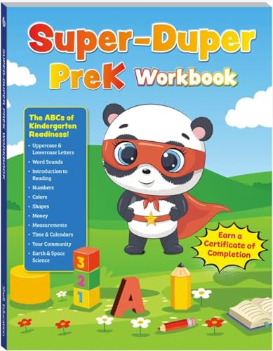 Super-Duper Prek Workbook: Spark Pre-Reading, Writing, and Math Skills! Super-Duper Prek Workbook: Spark Pre-Reading, Writing, and Math Skills! von Shell Education