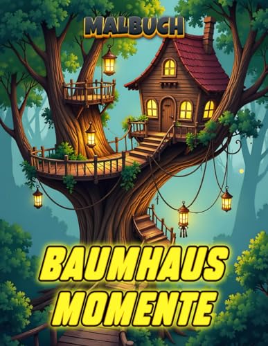 Baumhaus Momente - Malbuch: 50 detailreiche Seiten mit Baumhäusern, magischen Rückzugsorten und idyllischen Naturkulissen – für kreative Ausmalstunden! Baumhaus Momente - Malbuch: 50 detailreiche Seiten mit Baumhäusern, magischen Rückzugsorten und idyllischen Naturkulissen – für kreative Ausmalstunden! von Independently published
