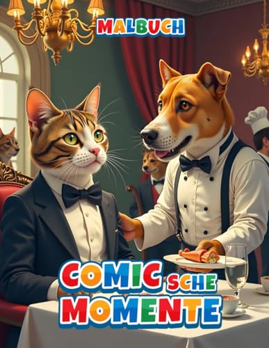 COMICsche Momente Malbuch: 50 witzige Comic-Szenen zum Ausmalen – Humorvolle Momente für kreative Köpfe! COMICsche Momente Malbuch: 50 witzige Comic-Szenen zum Ausmalen – Humorvolle Momente für kreative Köpfe! von Independently published