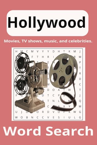 Movie Themed Word Search Puzzle Book: Word Searches with Easy to Read Print about Movies, Hollywood Actors, Movie Genres, Film Lingo and More | 6x9 ... Gift for Vacations, Holidays and Free Times von Independently published