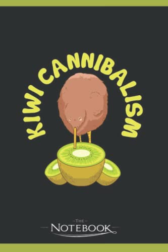 Funny Kiwi Cannibalism Pun Adorable Animal Fruit Notebook: A Great Scorpio Gift Notebook 120 Lined 6 x 9 inches von Independently published