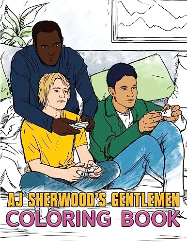 AJ Sherwood's Gentlemen Coloring Book AJ Sherwood's Gentlemen Coloring Book von AJ Sherwood
