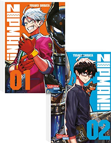 ZIPMAN!! Komplettpack 1–2: Der Superhelden-Action-Manga mit Roboter-Kampfanzug! von CARLSEN MANGA