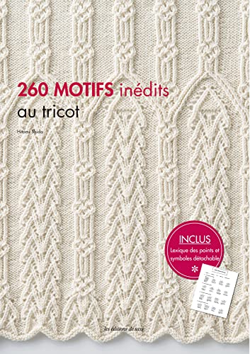 260 MOTIFS INEDITS AU TRICOT von DE SAXE