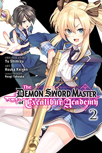 The Demon Sword Master of Excalibur Academy, Vol. 2 (manga) (DEMON SWORD MASTER OF EXCALIBUR ACADEMY GN)