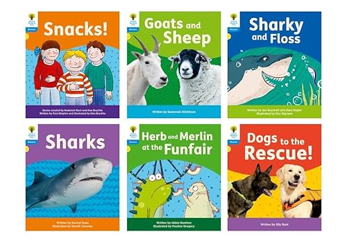 Oxford Reading Tree: Floppy'S Phonics Decoding Practice: Oxford Level 3: Mixed Pack Of 6