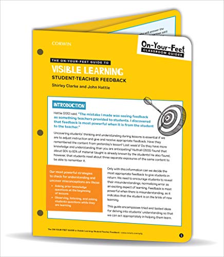 The On-Your-Feet Guide to Visible Learning: Student-Teacher Feedback (On-your-feet-guides)