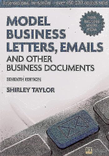 Model Business Letters, Emails and Other Business Documents