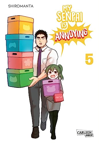 My Senpai is Annoying 5: Eine witzige Arbeitsplatz-Romcom komplett in Farbe (5) von Carlsen Manga