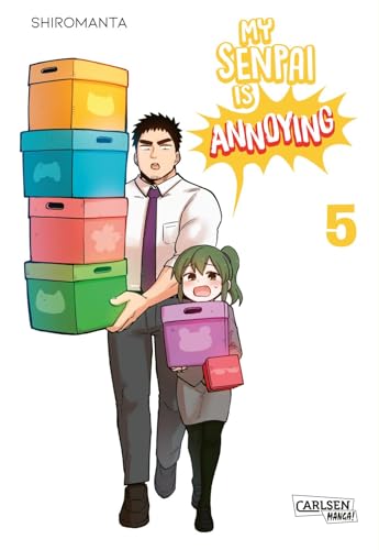 My Senpai is Annoying 5: Eine witzige Arbeitsplatz-Romcom komplett in Farbe (5) von Carlsen Manga