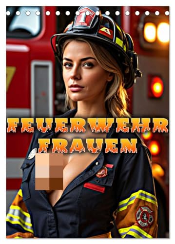 Heiße Heldinnen - Stärke und Hingabe (Tischkalender 2025 DIN A5 hoch), CALVENDO Monatskalender von CALVENDO