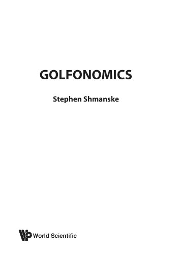 Golfonomics von World Scientific Publishing Company