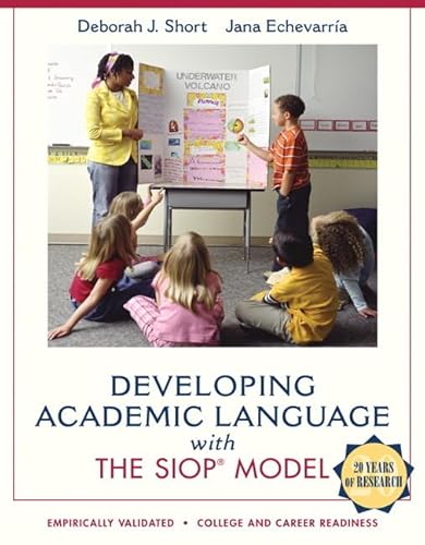 Developing Academic Language with the SIOP Model von Pearson
