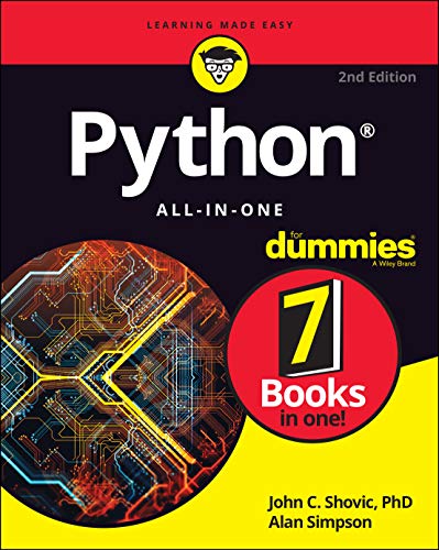 Python All-in-One For Dummies, 2nd Edition (For Dummies (Computer/Tech)) von For Dummies