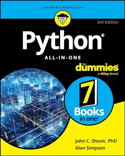 Python All-in-One For Dummies (For Dummies: Learning Made Easy) von For Dummies