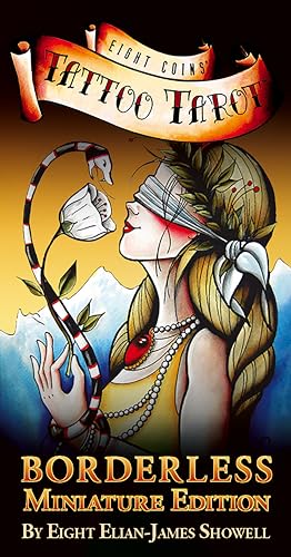 Eight Coins' Tattoo Tarot Borderless Miniature Edition von U.S. Games Systems, Inc.