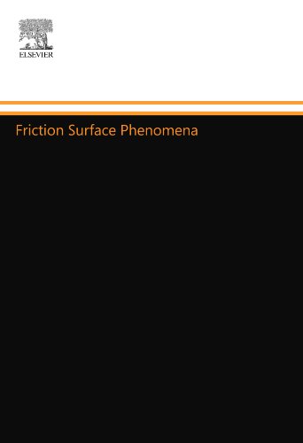 Friction Surface Phenomena von Elsevier Science