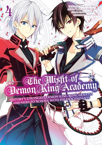 The Misfit of Demon King Academy 04: History's Strongest Demon King Reincarnates and Goes to School with His Descendants (The Misfit of Demon King ... Goes to School with His Descendants, Band 4) von Square Enix Manga
