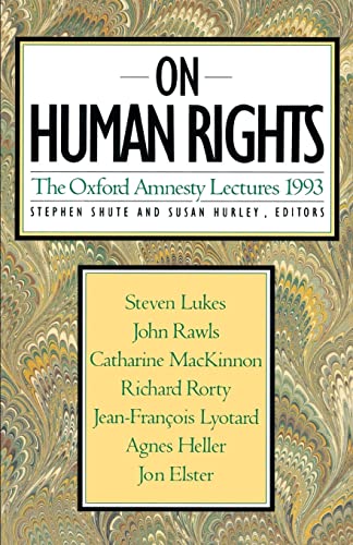 On Human Rights (Oxford Amnesty Lectures) von Basic Books