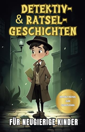 Detektiv- und Rätsel-Geschichten für neugierige Kinder: Eine Sammlung interessanter Geschichten für junge Detektive mit Rätseln zum Selbstlösen von Independently published