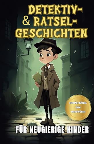 Detektiv- und Rätsel-Geschichten für neugierige Kinder: Eine spannende Sammlung für junge Spürnasen mit Rätseln zum Selbstlösen von Independently published