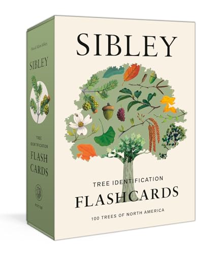 Sibley Tree Identification Flashcards: 100 Trees of North America