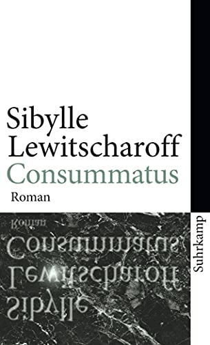 Consummatus: Roman (suhrkamp taschenbuch)