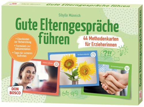 Gute Elterngespräche führen - 44 Methodenkarten für Erzieherinnen: Checklisten zur Vorbereitung. Formulare zur Dokumentation. Tipps für sicheres ... Teamentwicklung & Qualitätsmanagement)