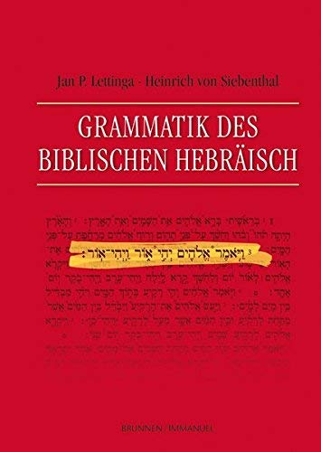Grammatik des Biblischen Hebräisch