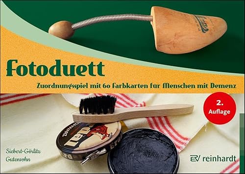 Fotoduett: Zuordnungsspiel mit 60 Farbkarten für Menschen mit Demenz von Ernst Reinhardt Verlag