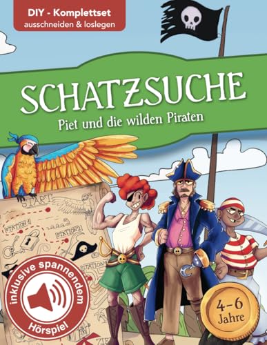Schatzsuche "Piet und die wilden Piraten" inkl. spannendem Hörspiel für Kinder von 4-6 Jahren: Die fertige Schnitzeljagd für deinen Kindergeburtstag ... Schatzsuchen für den Kindergeburtstag) Schatzsuche "Piet und die wilden Piraten" inkl. spannendem Hörspiel für Kinder von 4-6 Jahren: Die fertige Schnitzeljagd für deinen Kindergeburtstag ... Schatzsuchen für den Kindergeburtstag)
