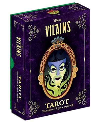 Coffret Tarot Disney Vilains: Coffret avec 78 arcanes et 1 guide explicatif von HACHETTE HEROES