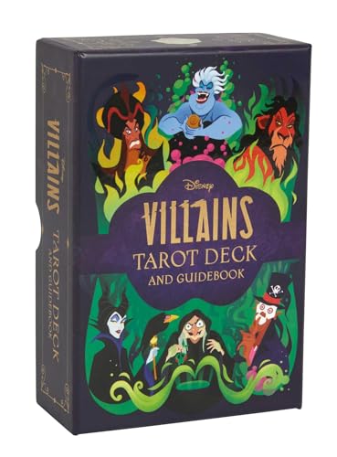 Disney Villains Tarot Deck and Guidebook | Movie Tarot Deck | Pop Culture Tarot Disney Villains Tarot Deck and Guidebook | Movie Tarot Deck | Pop Culture Tarot