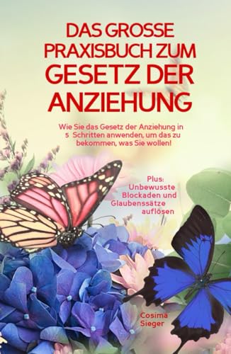 DAS GROSSE PRAXISBUCH ZUM GESETZ DER ANZIEHUNG! Wie Sie das Gesetz der Anziehung in 5 Schritten anwenden, um das zu bekommen, was Sie wollen!: Plus: Unbewusste Blockaden und Glaubenssätze auflösen