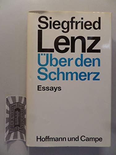 Über den Schmerz: Essays