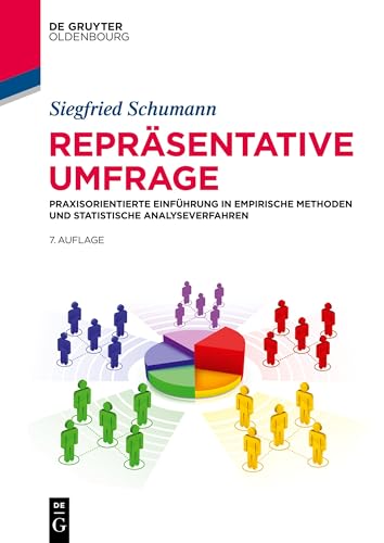 Repräsentative Umfrage: Praxisorientierte Einführung in empirische Methoden und statistische Analyseverfahren (De Gruyter Studium) von Walter de Gruyter