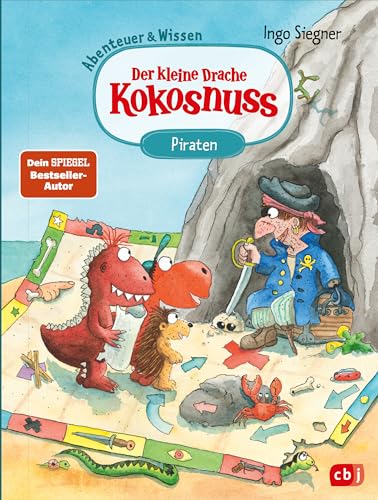 Der kleine Drache Kokosnuss – Abenteuer & Wissen – Die Piraten: Doppelband bestehend aus einem Abenteuer- und Sachbuch-Band (Abenteuer & Wissen mit dem kleinen Drachen Kokosnuss, Band 4) von cbj