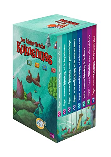Der kleine Drache Kokosnuss – Jubiläums-Schuber: 8 Bände im Schuber von cbj